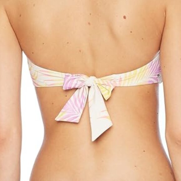 RIP CURL Women's Saltwater Bandeau Blue Bikini Top Sz XS Saltwater Bandeau - Picture 6 of 8